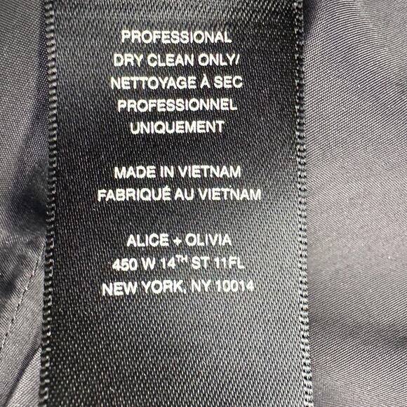 Alice And Oliva Dress Womens 4 Black Teal Mini Sleeveless Party Hoco Sorority - Picture 9 of 14